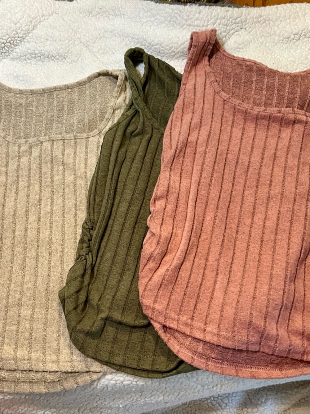 NWOT Bundle of 3 large tank tops